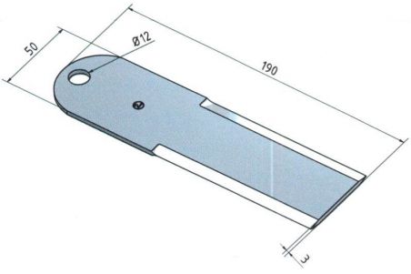 Z35241 Knife chopper harvester John Deere (hardening) - AGRO-DOM Ukraine