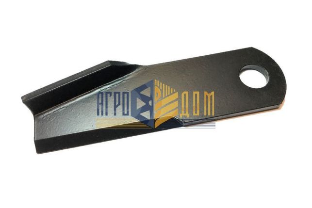 71382758 Knife chopper curved left Massey Ferguson (hardening) - AGRO-DOM Ukraine