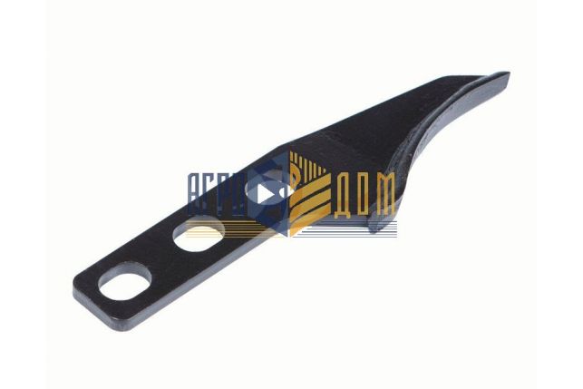 501406 Нож отрезной жатки Geringhoff Rota Disk (наплавка) - АГРО-ДОМ Украина